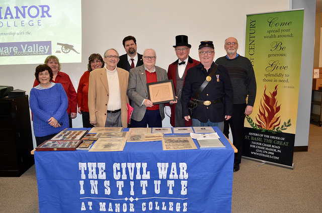 Manor College launched the Military History Institute on March 6, 2018