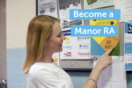 Become a resident advisor RA at Manor