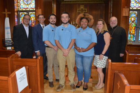 student chaplains at Manor College in Philadelphia