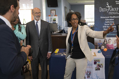 Job fair with Governor Wolf