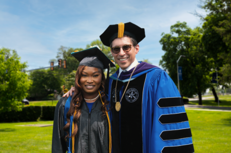 Sabrina and Dr. Peri Graduation 2023