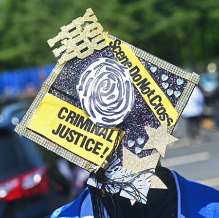 criminal justice graduation cap