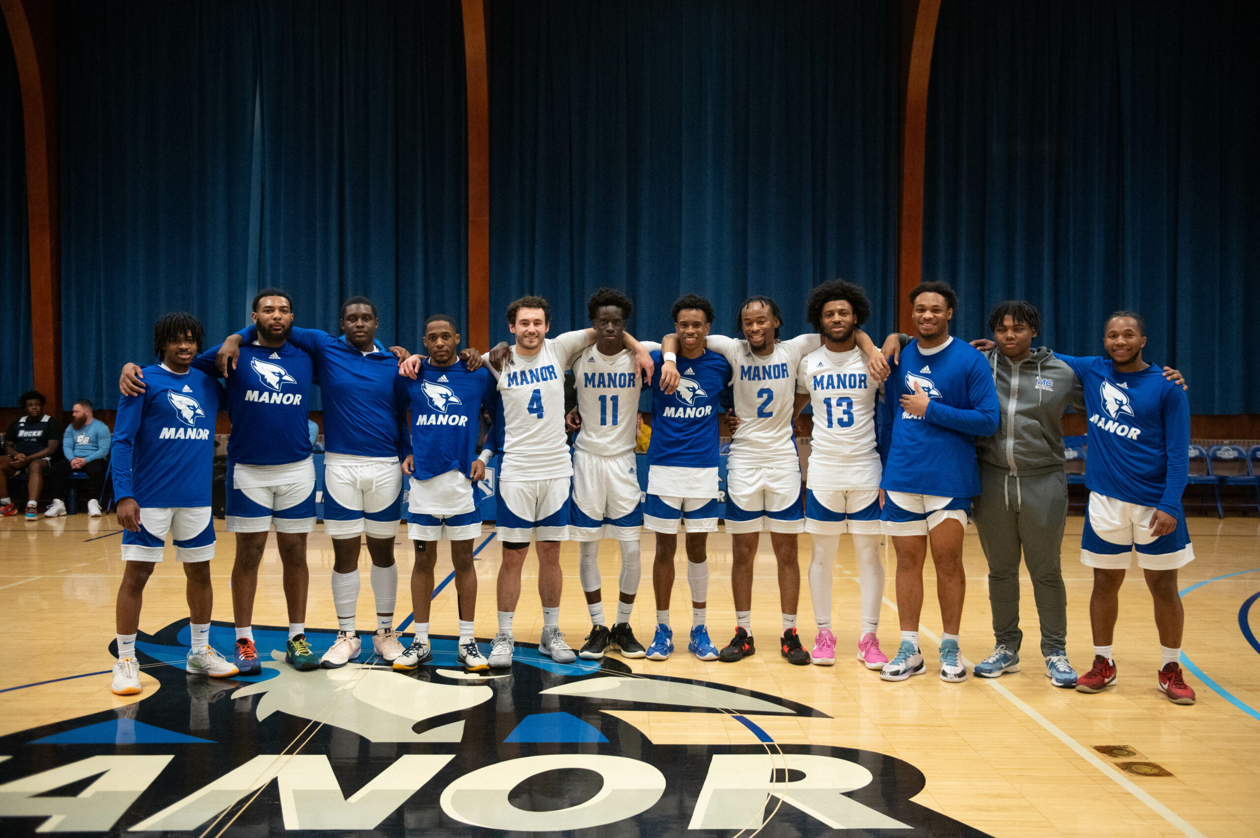 Manor College's Men's Basketball Team
