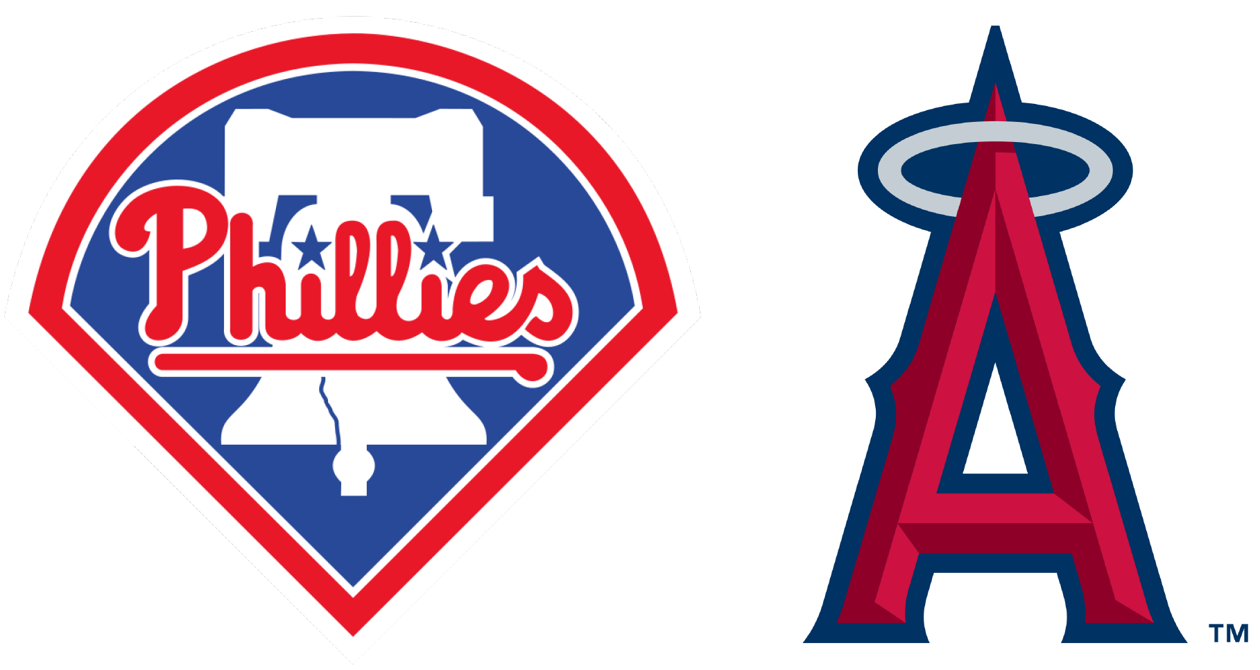 phillies angels logos