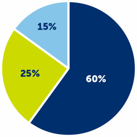 Empower 2030 pie graph - Estimate of Fund Use by Resource Allocation