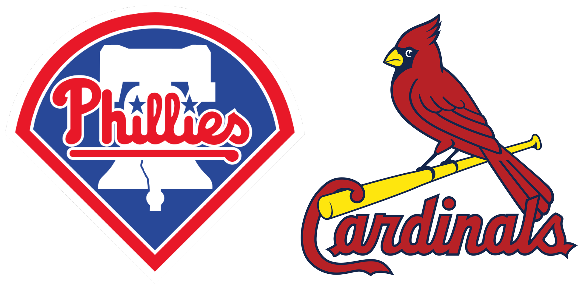 phillies cardinals logos